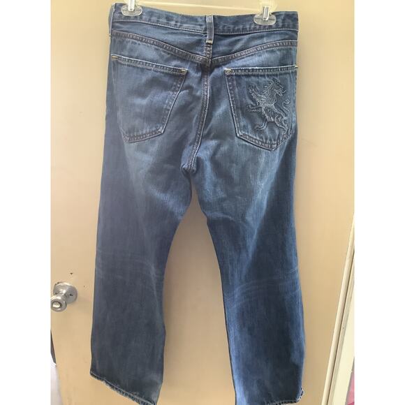 X2 Men’s Jeans 30X30 Blue Classic Fit Regular Rise Boot Cut - Picture 4 of 5